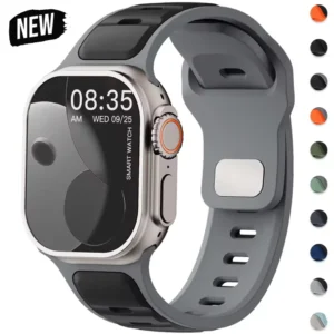 Bracelet Sport en Silicone pour Apple Watch & Smartwatch