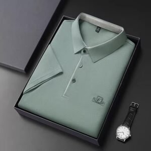 Chemise Polo Homme à Manches Courtes